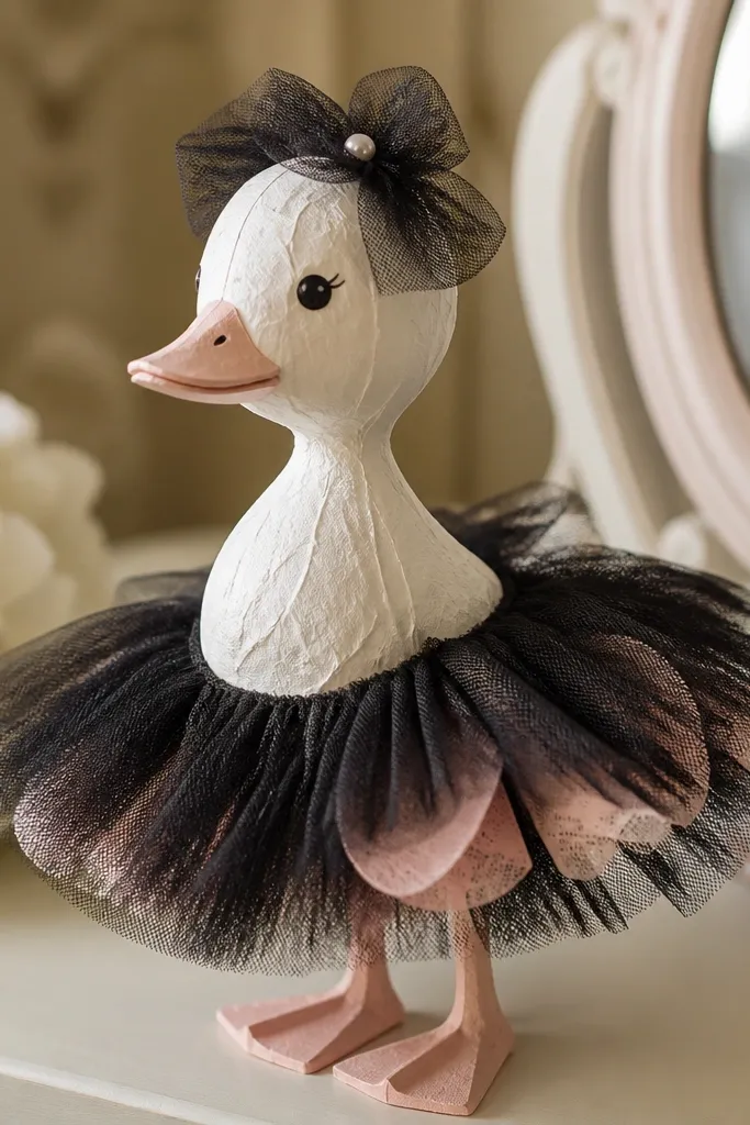 Black tulle skirt with a soft pink underlayer
