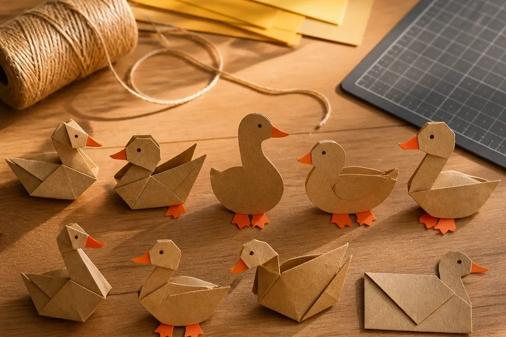 30 Easy Paper Duck Ideas for Beginners