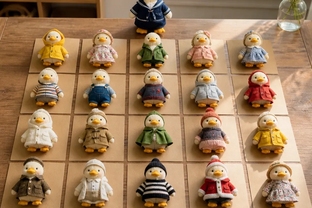 20 Year-Round Paper Duck Outfits