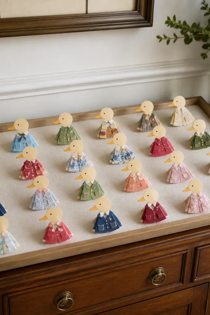 20 Year-Round Paper Duck Outfits