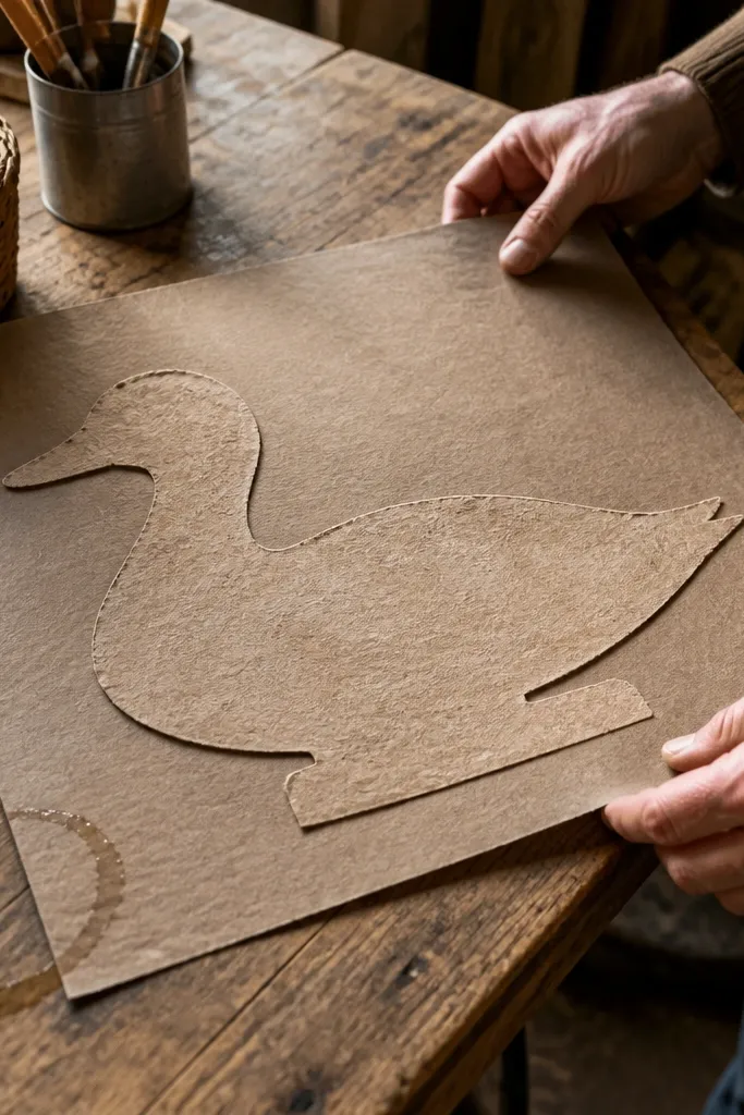Brown kraft paper with a warm tone and visible paper grain