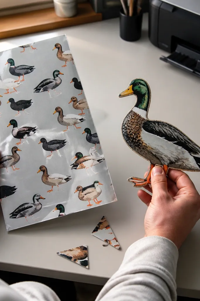 Glossy paper sheet with reflective surface and smooth finish