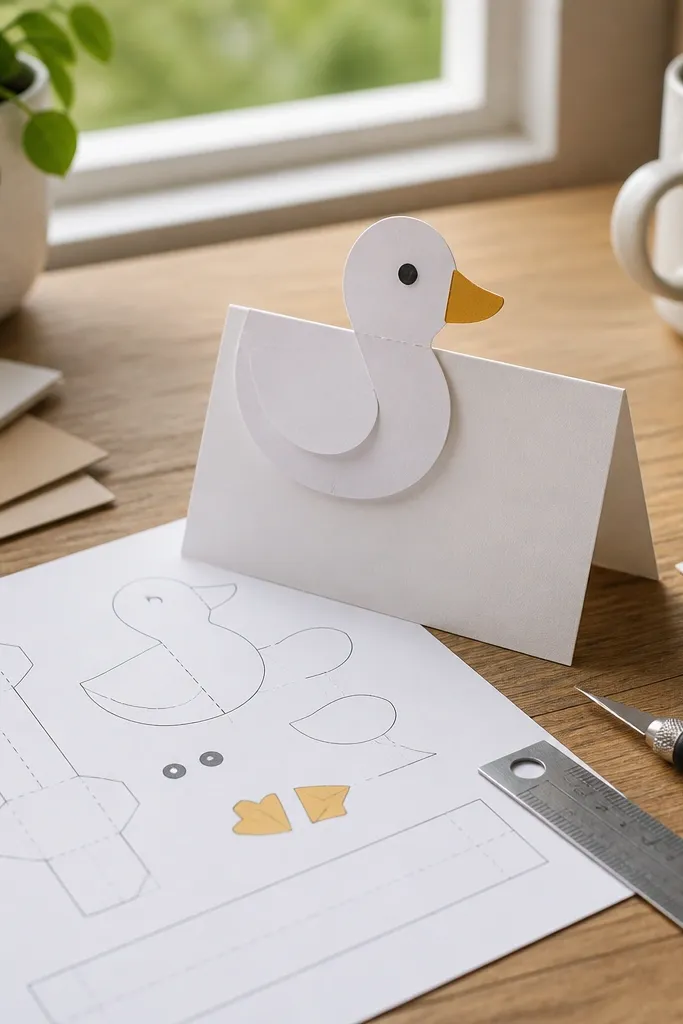 15 Quick-and-Easy Paper Duck Templates to Print