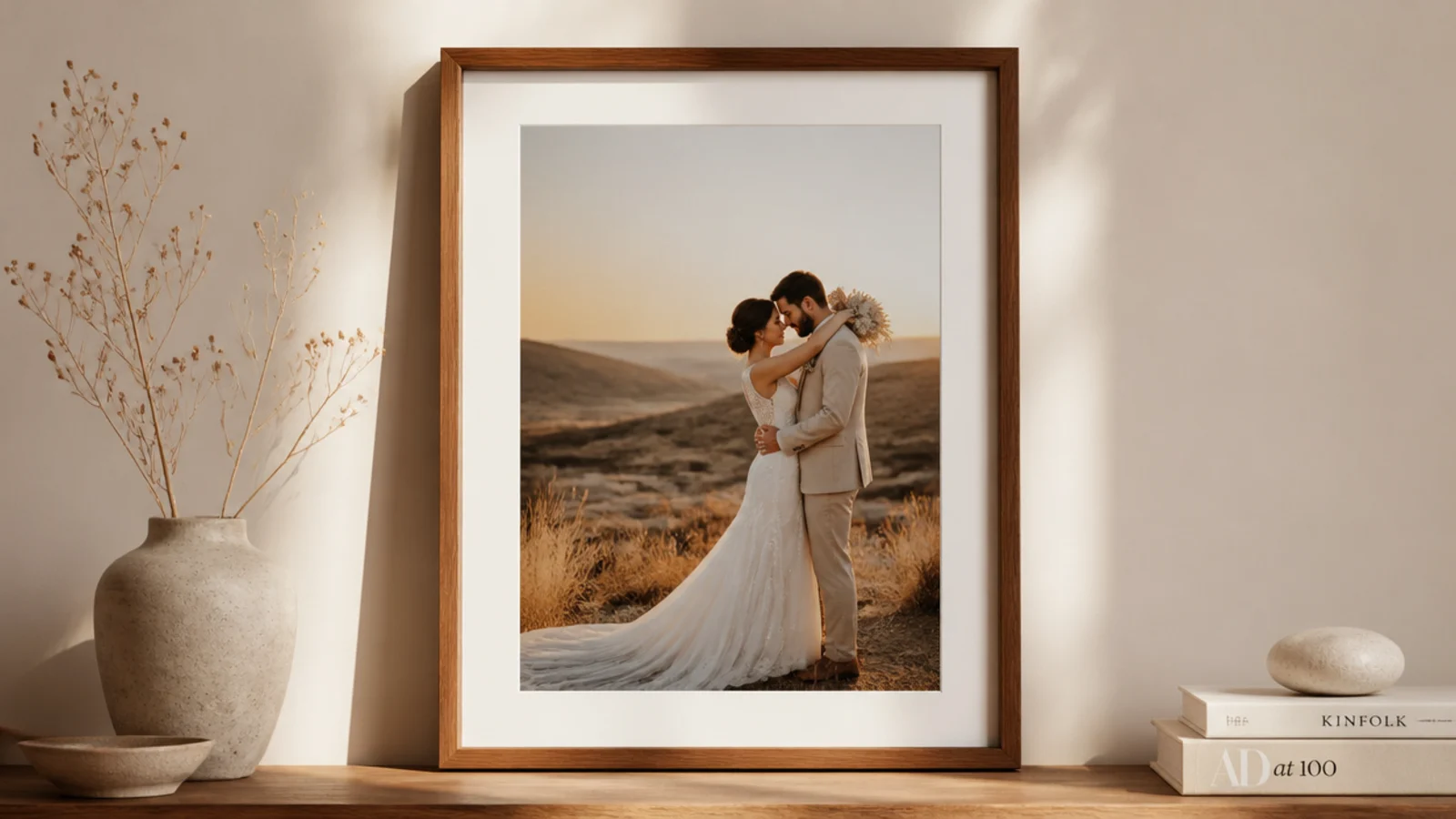 Photo frame collage ideas that fill a big wall without looking cluttered