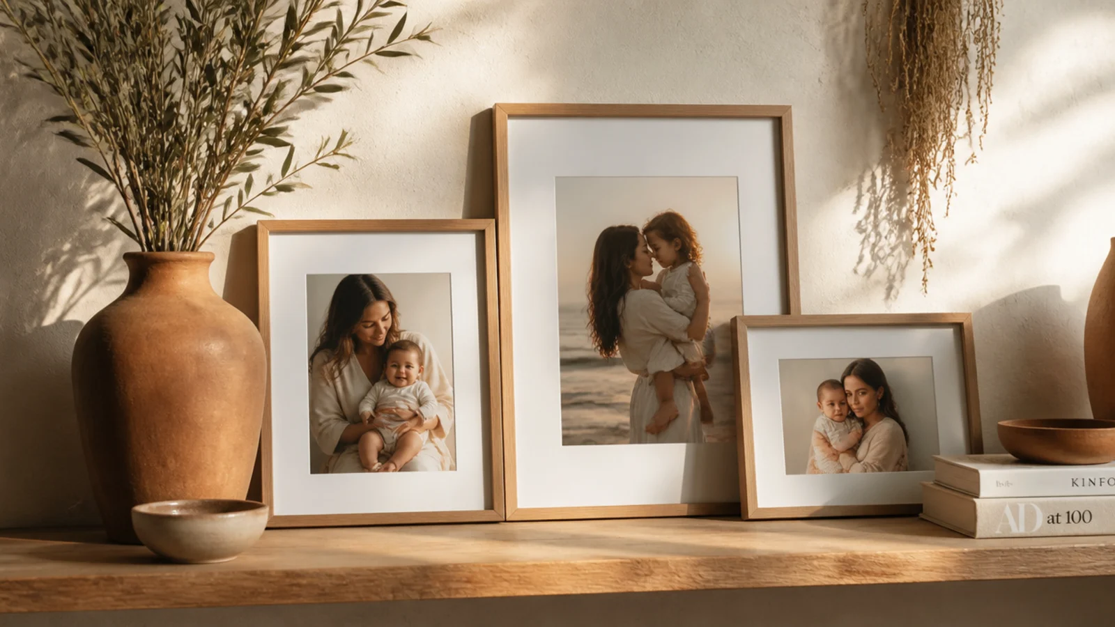 The photo frame ideas I actually used to fill my blank living room wall