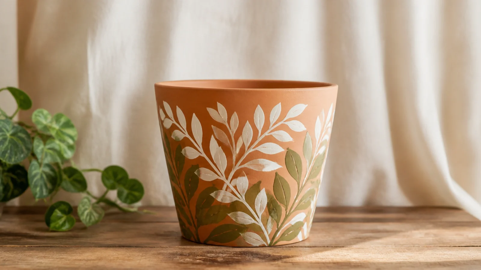 Cute plant pot painting ideas to brighten any indoor shelf
