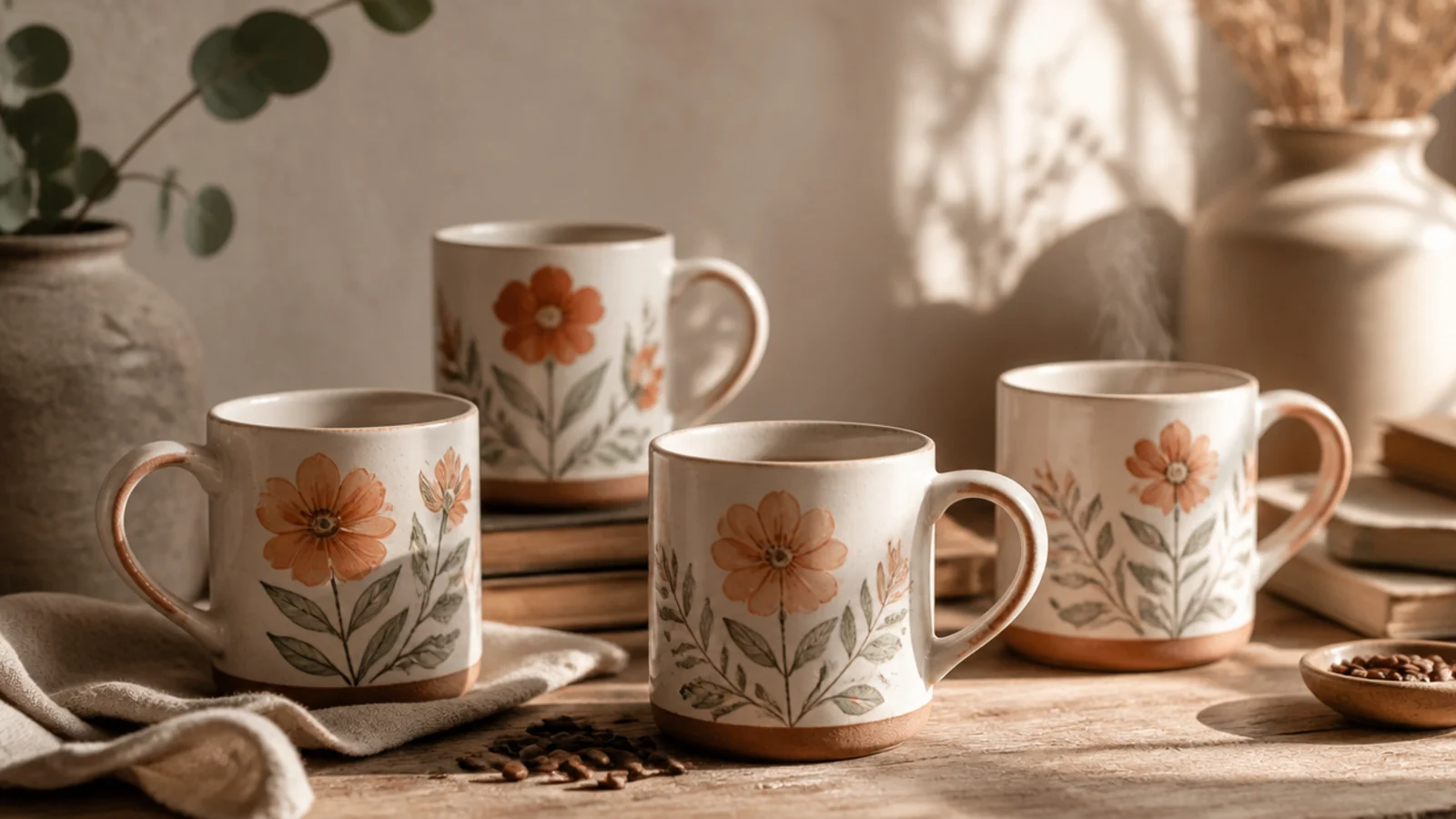 Pottery mug painting ideas that make thoughtful gifts