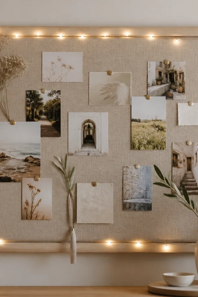 Prayer board ideas with lights