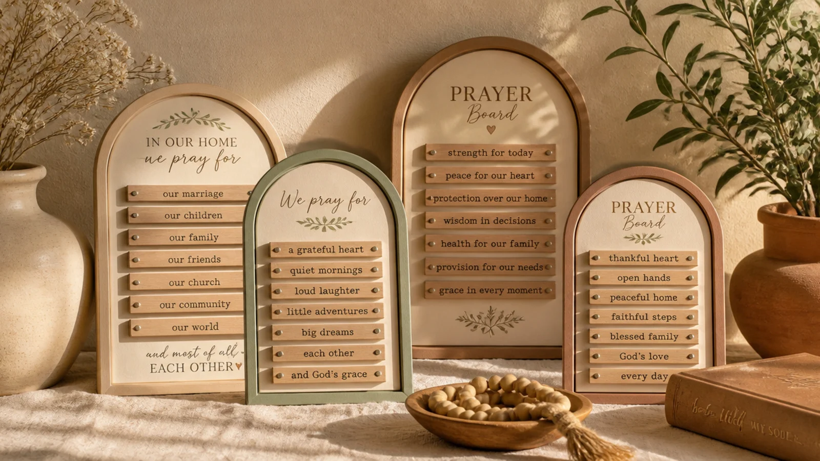 Prayer board ideas: a simple 5-step plan to make one at home