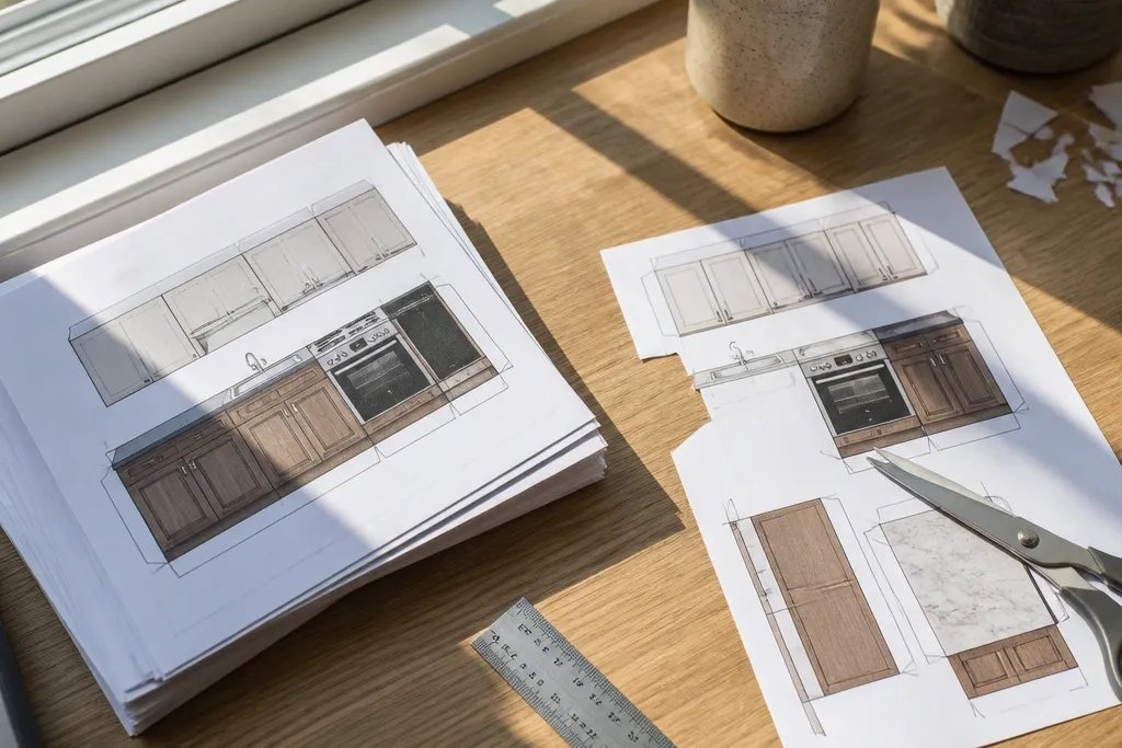 Printable Paper Doll Kitchen Templates To Make