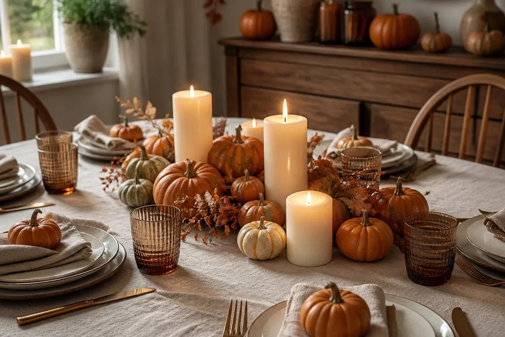 Quick and Easy Dining Table Decor