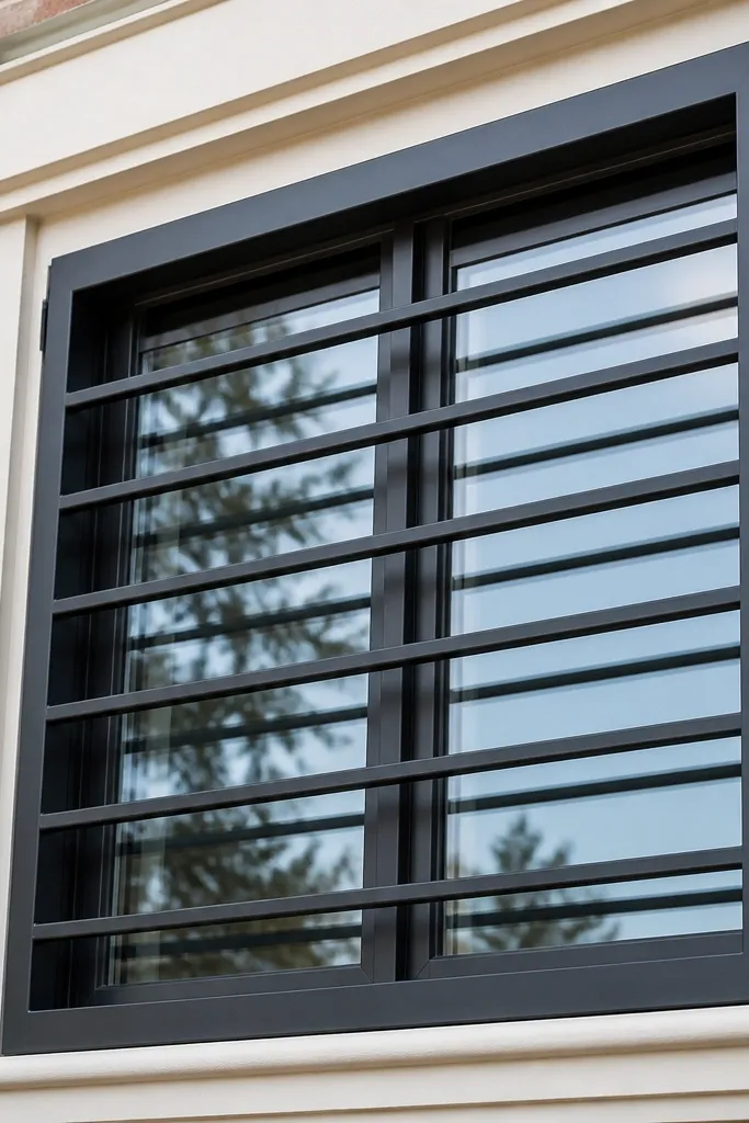 Window grill with a clean front face and no visible mounting hardware