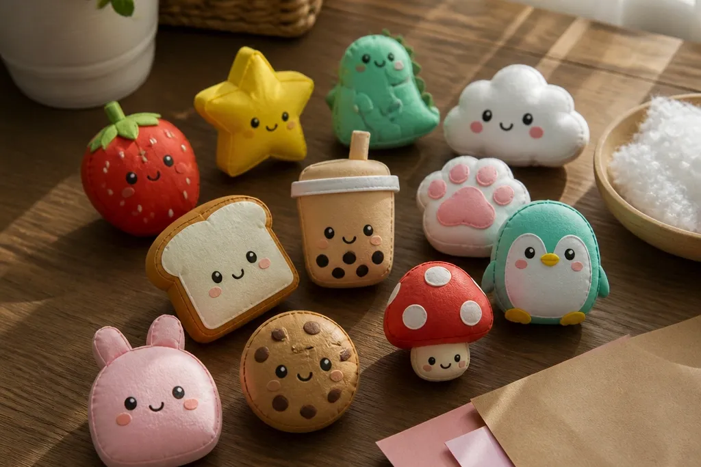 Quick Paper Squishy Ideas