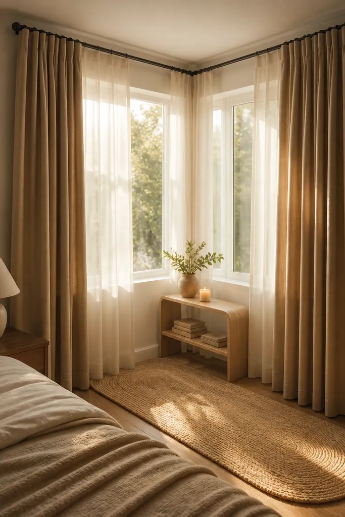 Renter-Friendly Bay Window Ideas With No Drilling
