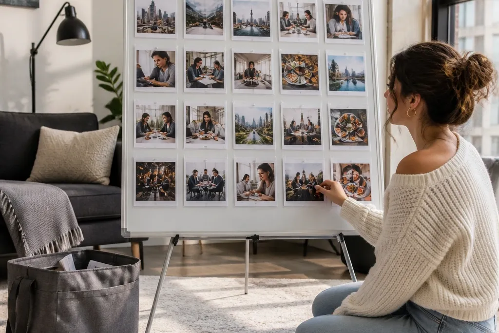 Renter-Friendly Vision Board Ideas Pictures For Career Goals