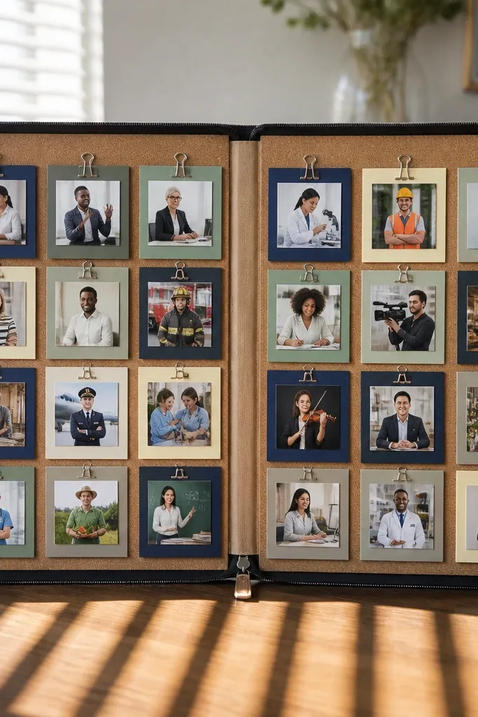 Renter-Friendly Vision Board Ideas Pictures For Career Goals
