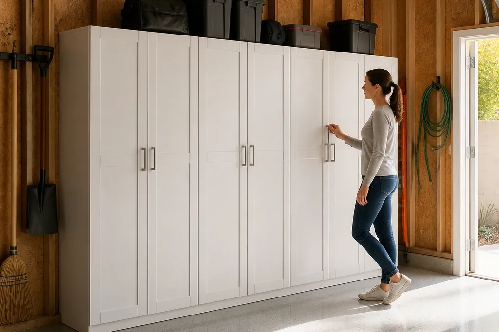 20 Renter-Friendly Garage Organization Ideas in Cabinets