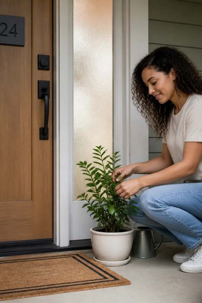 Renter-Friendly Main Entrance Door Ideas