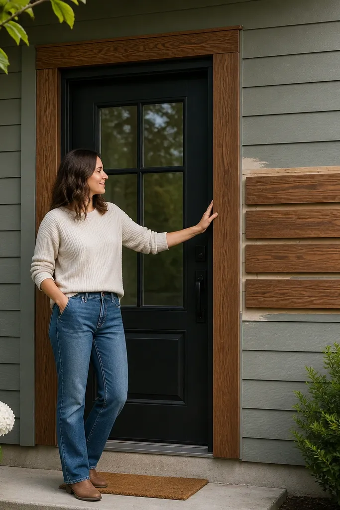 Renter-Friendly Modern House Facades With Wood