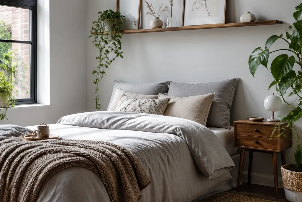 Renter-Friendly No Headboard Ideas
