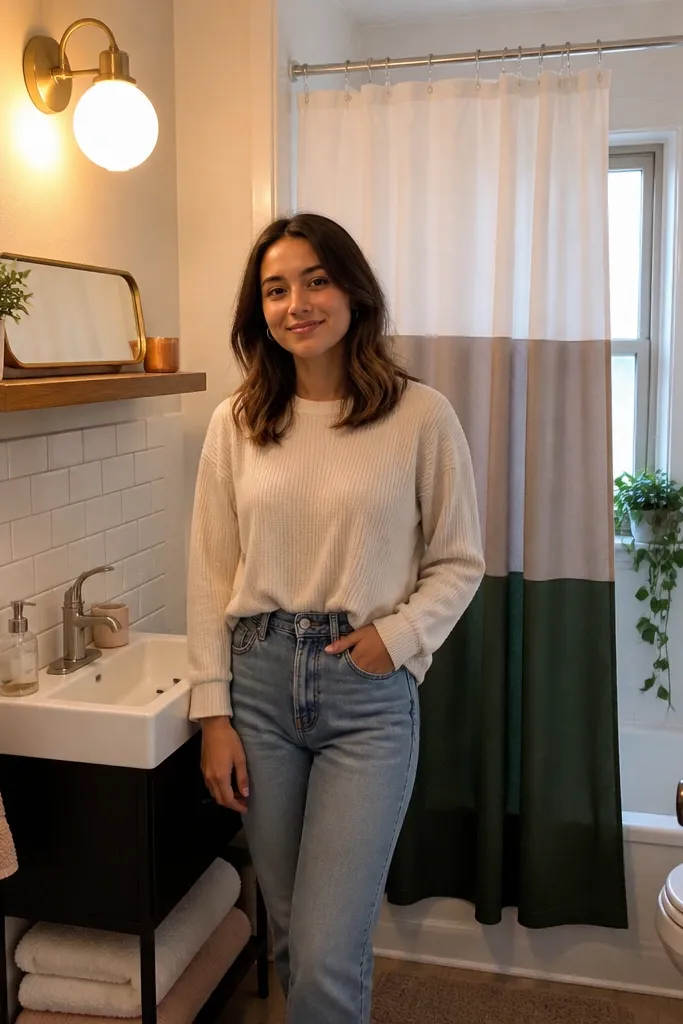 Renter-Friendly Small Bathroom Remodel Pictures