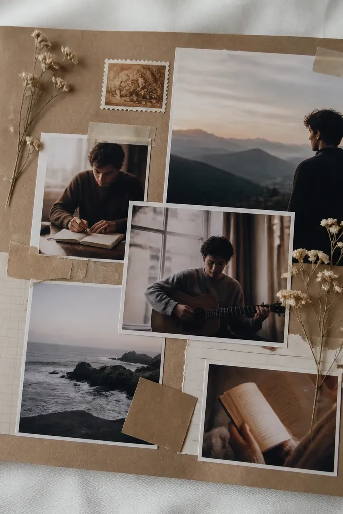 Scrapbook ideas for my boyfriend I tried mistakes