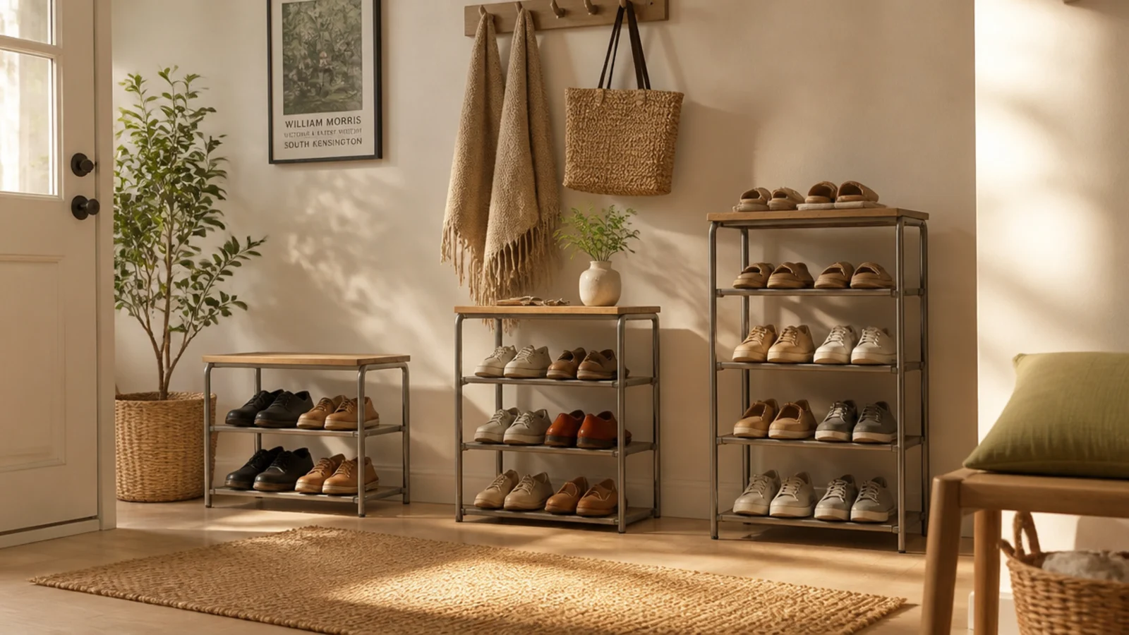 The shoe rack ideas that finally fixed my messy hallway