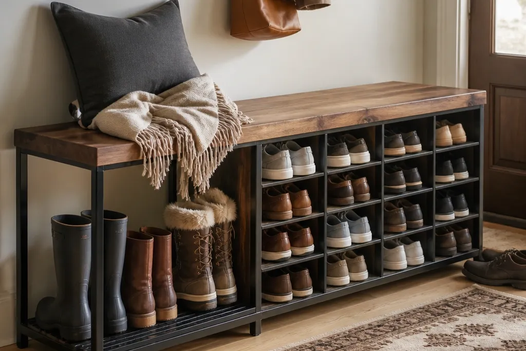 Shoe Rack With Seating Ideas I Wish I Had