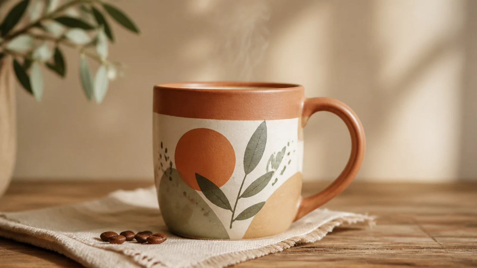 Simple mug painting ideas you can do with one paint pen