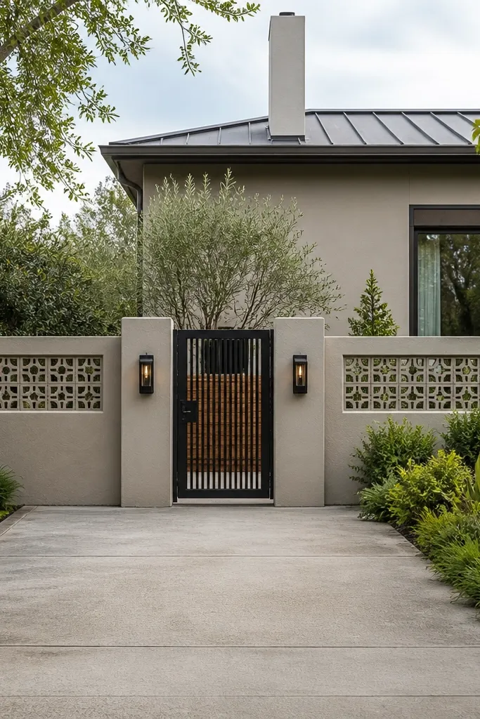 Small-Plot Compound Wall Ideas That Work