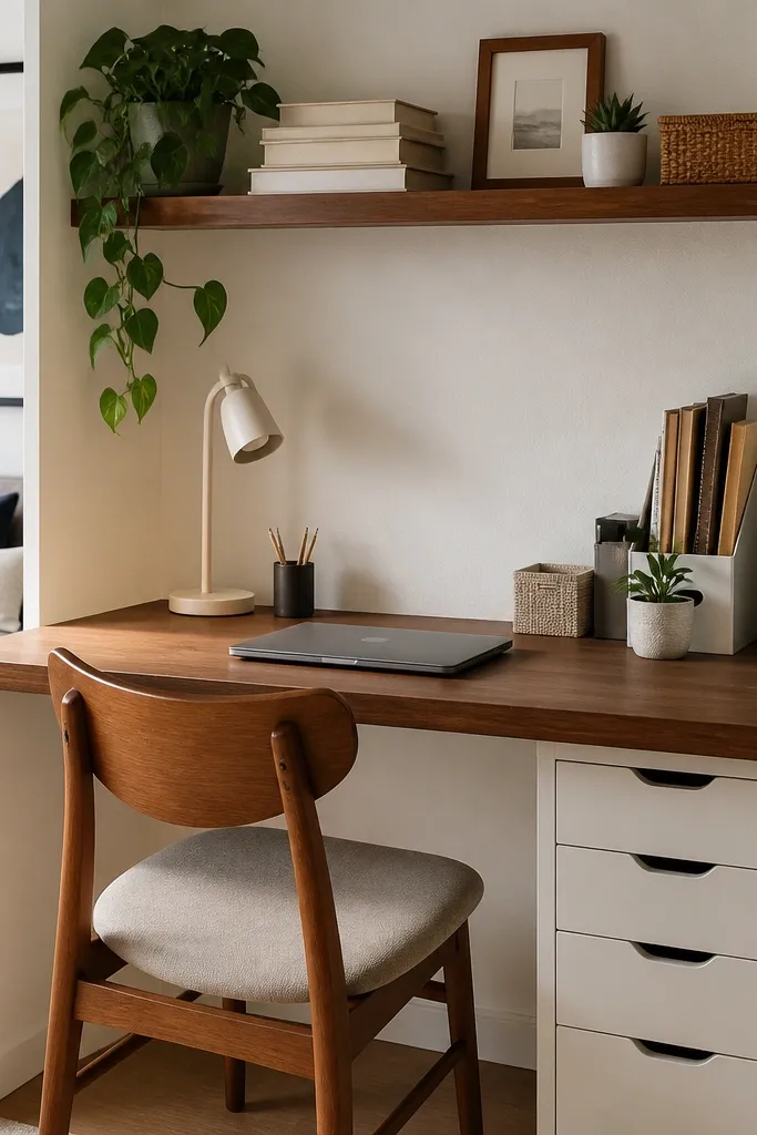 Small space apartment desk organization tips