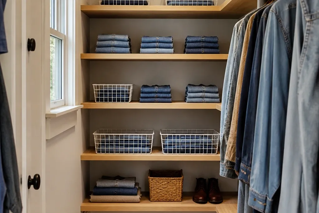 Small-Space Corner Closet Shelves That Double Storage