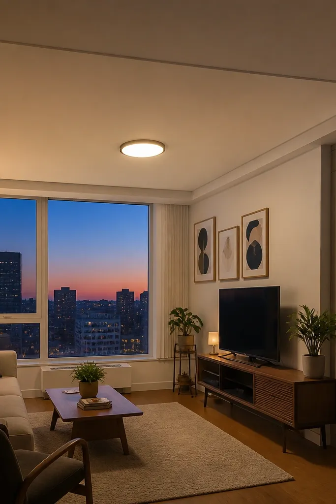 Small-Space False Ceiling Living Room Designs