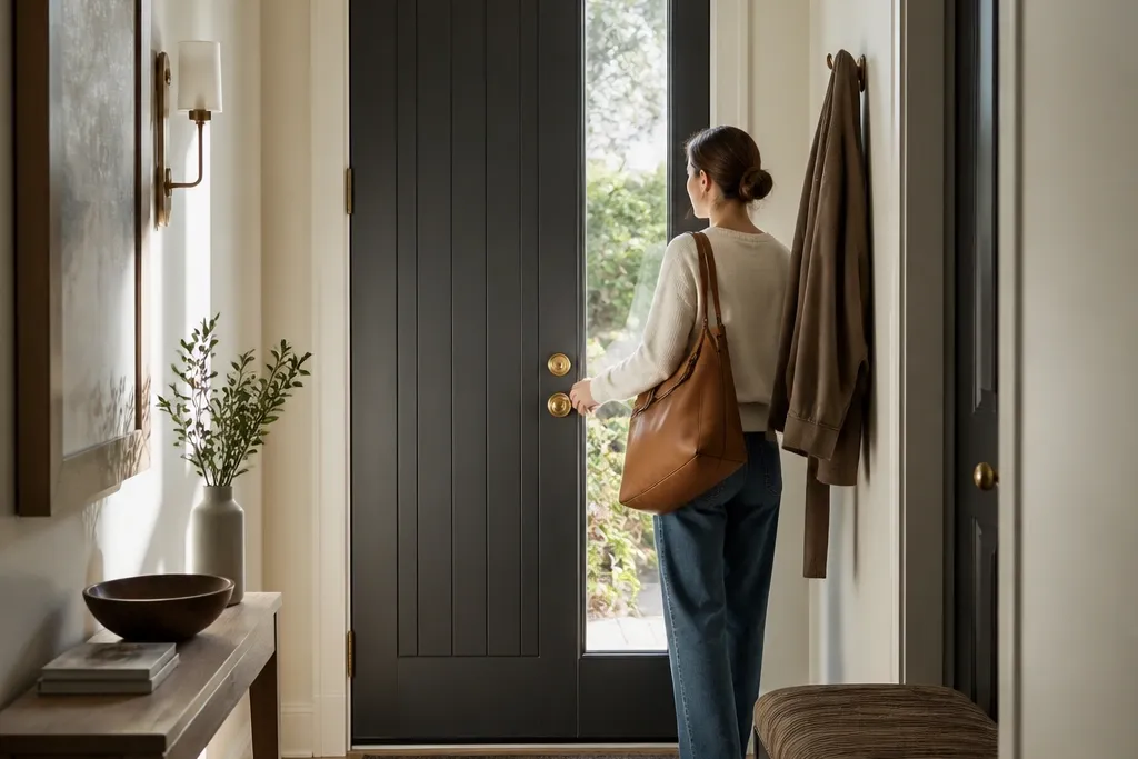 Small-Space Main Entrance Door Ideas