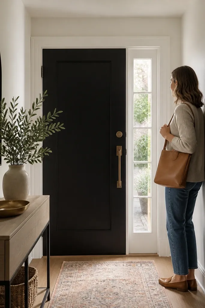 Small-Space Main Entrance Door Ideas