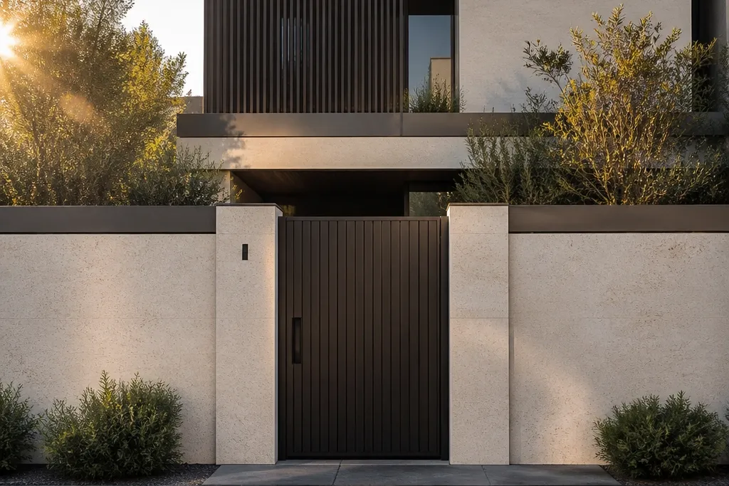 Small-Space Compound Wall Design for Modern Homes