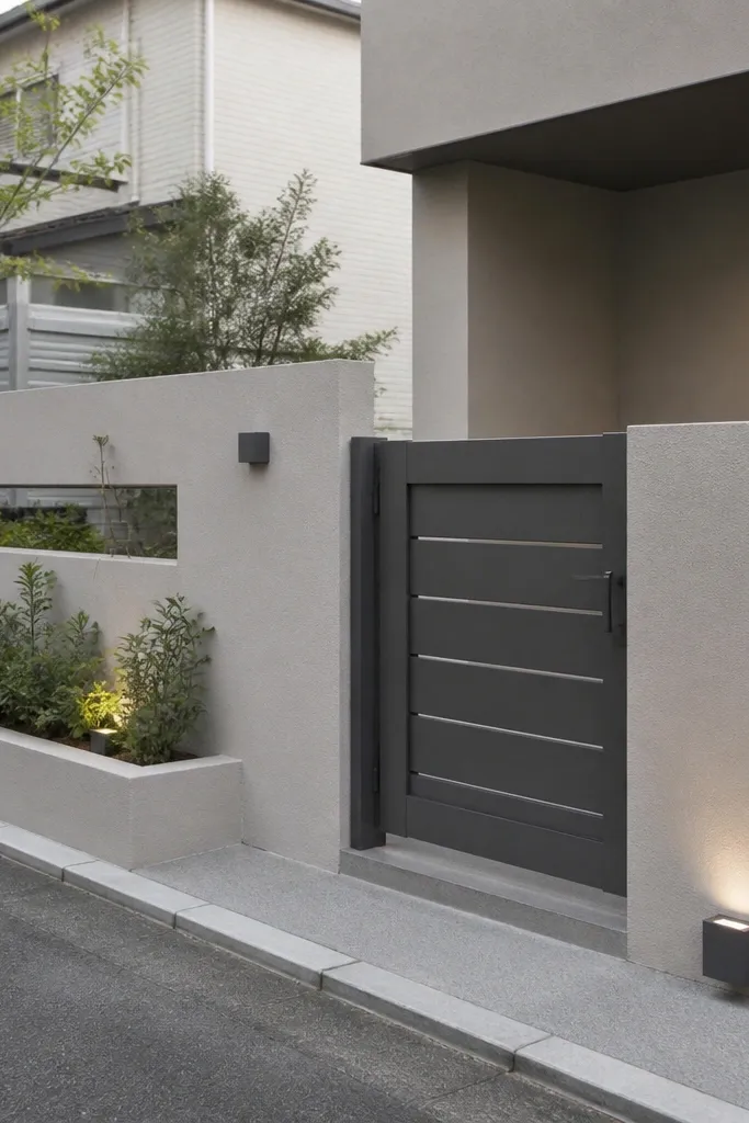 Small-Space Compound Wall Design for Modern Homes