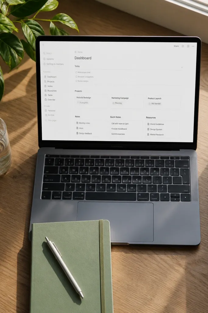 Small-Space Notion Template Ideas To Copy Today