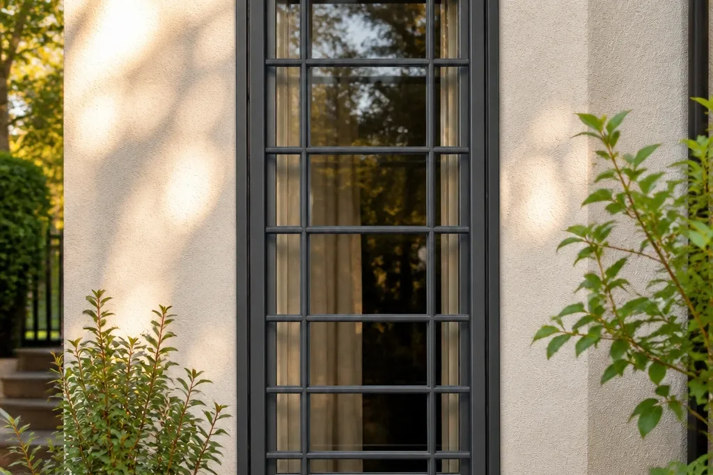 Small-Space Window Grill Design Modern