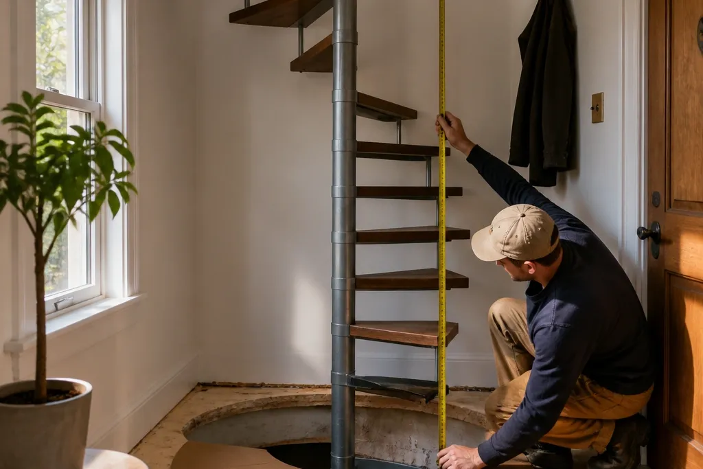 Quick and Easy Spiral Staircase Planning