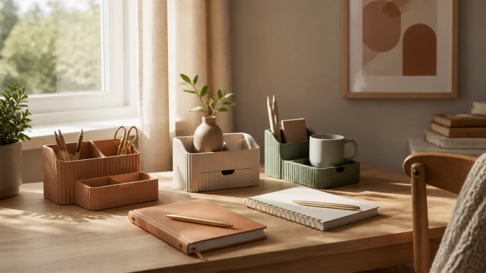 Study desk organization ideas that help you actually concentrate