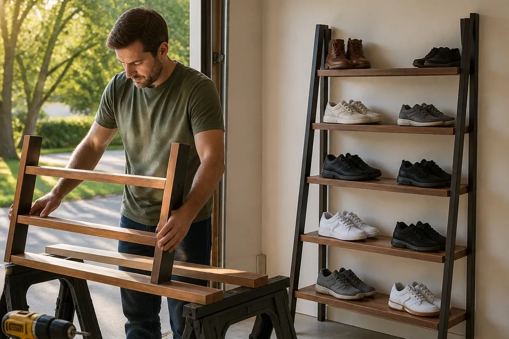 Sturdy DIY Shoe Rack in an Afternoon