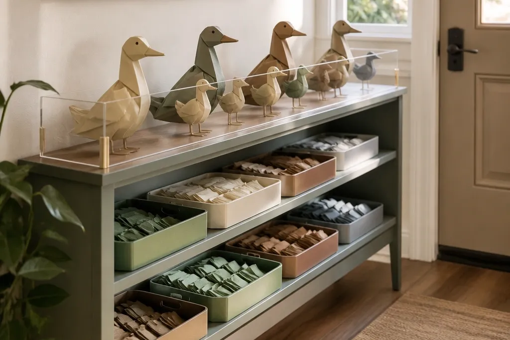 25 Stylish Paper Duck Storage Ideas for Small Spaces