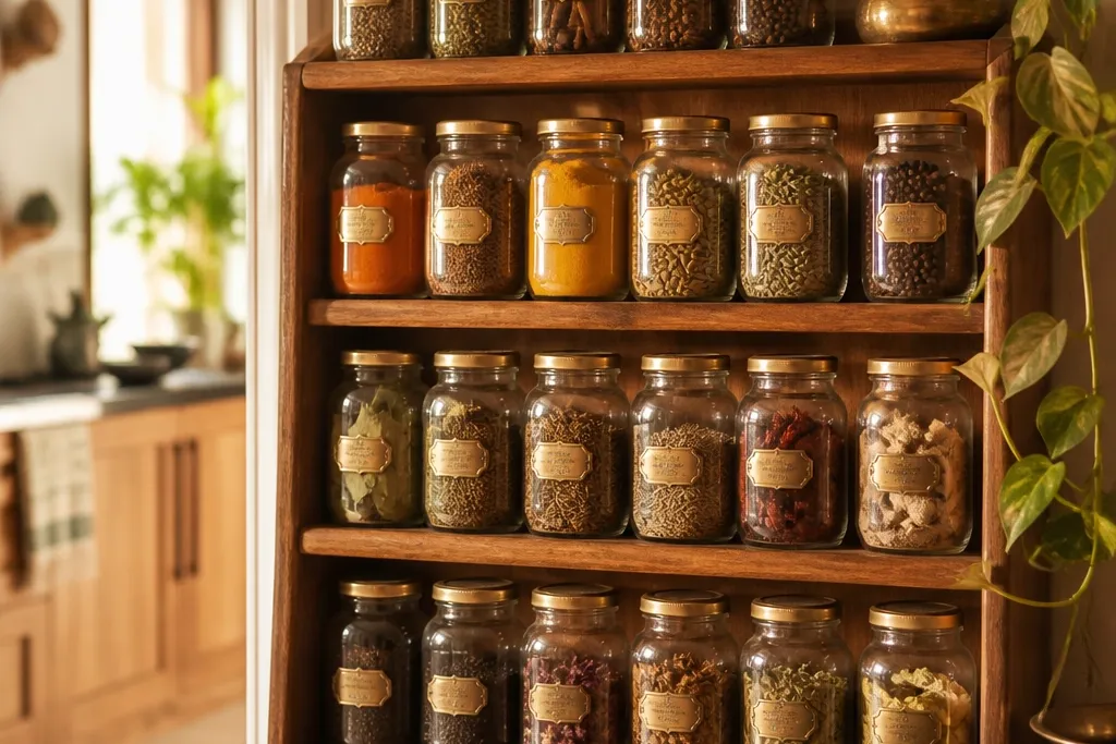 Themed Indian Pantry Organization Ideas for Busy Kitchens