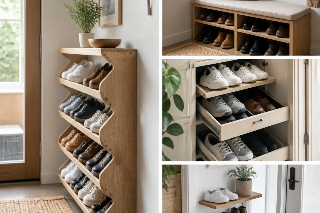 Tiny home shoe storage ideas I tried