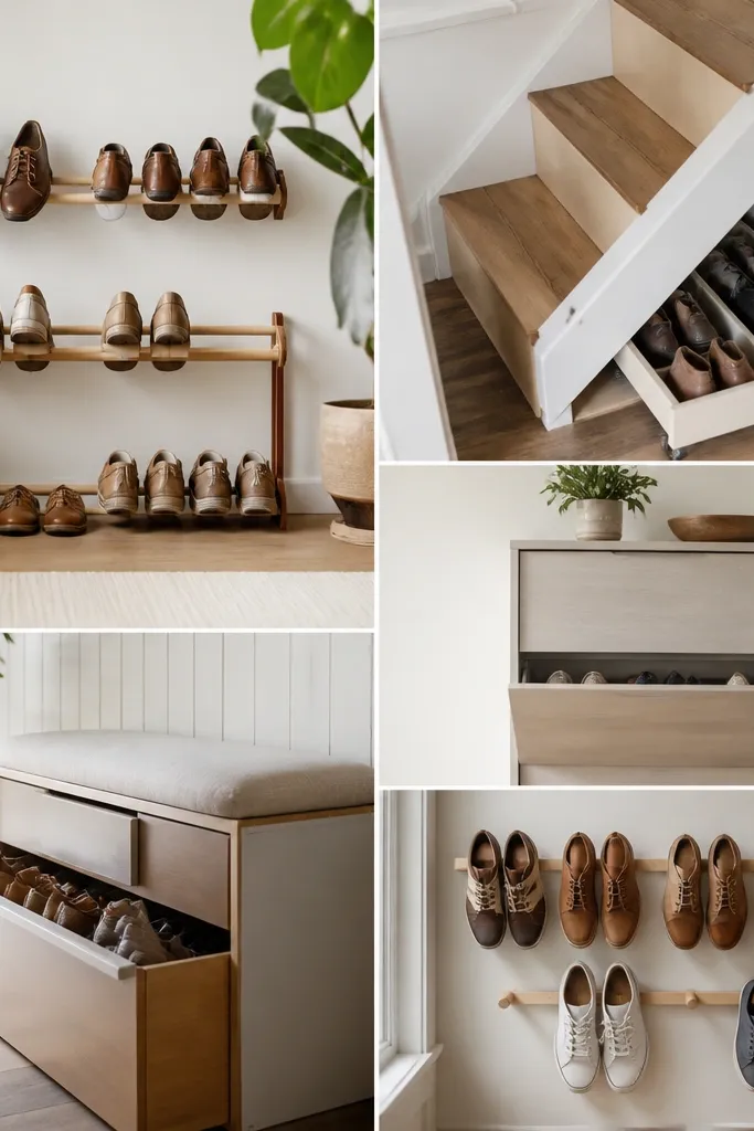 Tiny home shoe storage ideas I tried