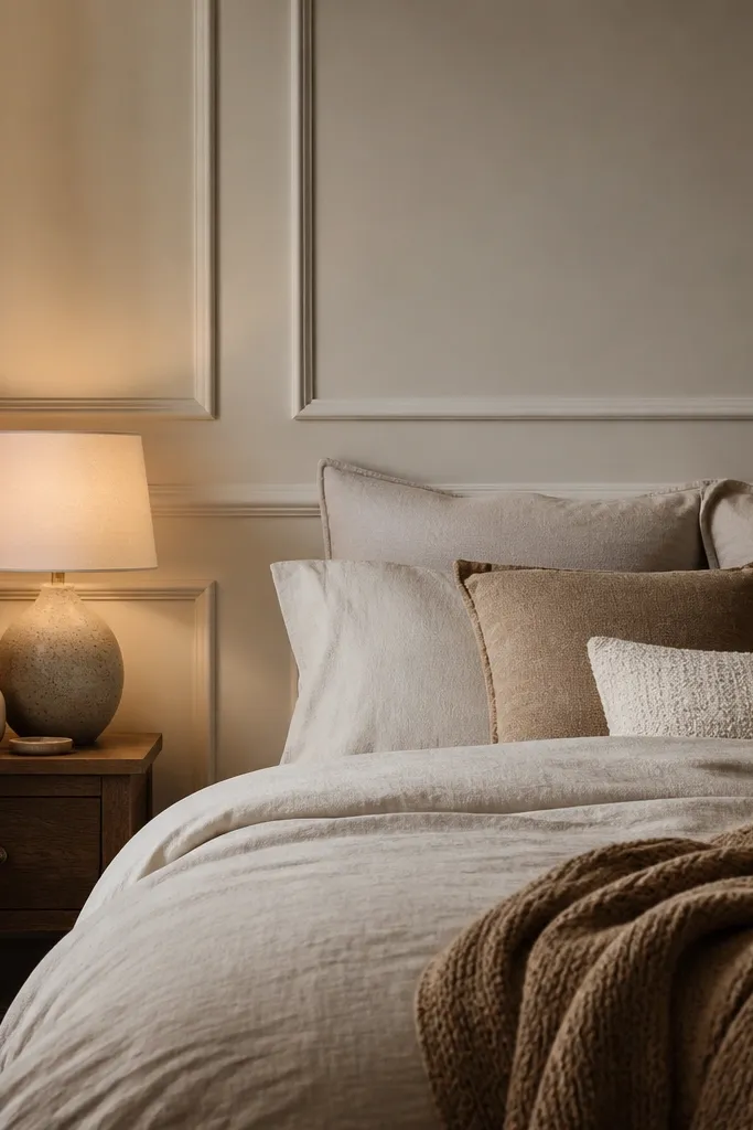 Year-Round Bedroom Wall Moulding Ideas