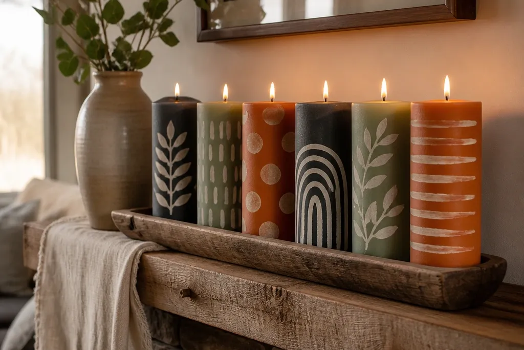 Year-Round Candle Light Painting Ideas to Copy