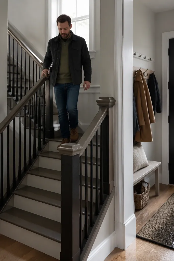 Year-Round Easy Care Stair Railing Ideas