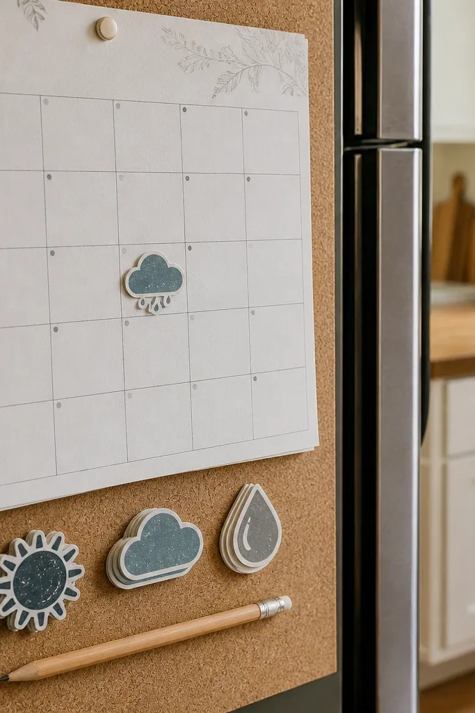 Vintage cloud, sun, and rain icons in muted ink colors